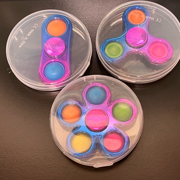 Other - Colorful Fidget Spinners - Listing is for 1